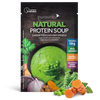 NATURAL PROTEIN - SOUP VEGANO, ERVILHA DEFUMADA, ALTO TEOR DE PROTEÍNA 35g