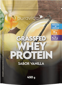 WHEY PROTEIN GRASSFED VANILLA - SABOR VANILLA 450G
